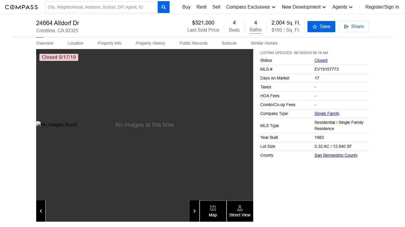 24664 Altdorf Dr, Crestline, CA 92325 Compass